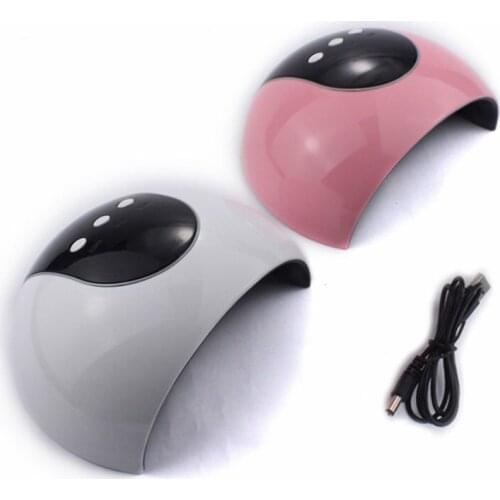 Polished nail art tool LED LED nail dryer USB cable is suitable for all gel polished fluorescent nail dryer infrared sensor time