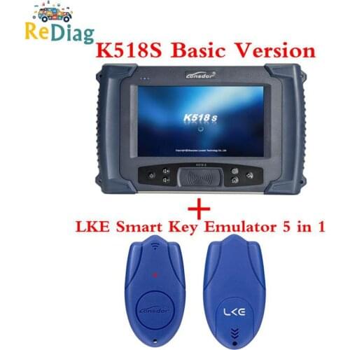 High Quality Lonsdor K518S Basic Version Auto Key Programmer Odometer Adjustment For All Makes Free For BMW FEM/EDC of SKP1000