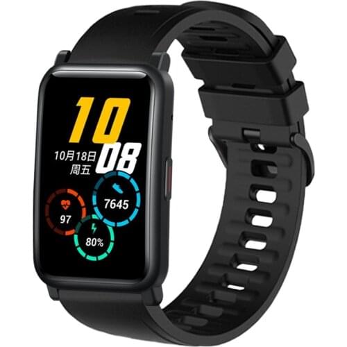 Soft Silicone Strap For Huawei Honor Watch ES Bracelet 20mm Sport Watch band for honor ES Correa Wrist band For Amazfit Bip S