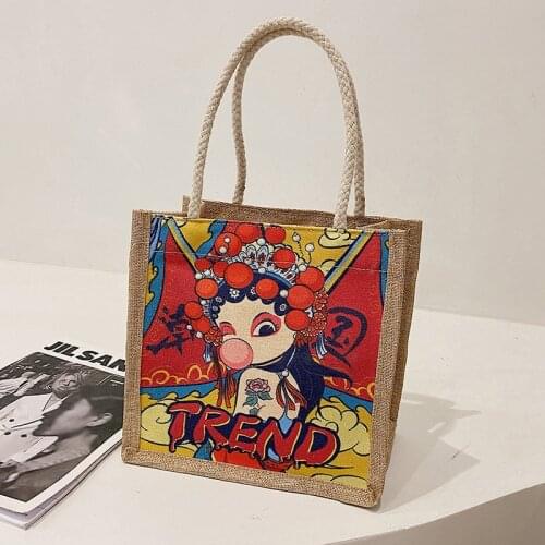 2021 new fashion female bag web celebrity ins cute student soft girl tote fresh sweet Japanese Harajuku shopping bag