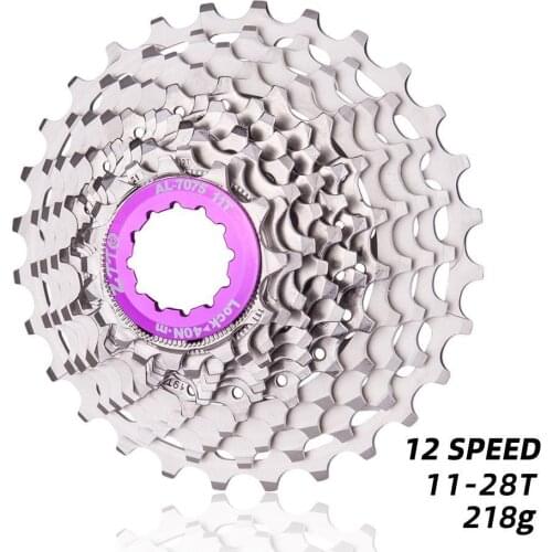 ZTTO SLR Bicycle 12 Speed 11-28T Road Bike Cassette Gravel Bike Ultralight 12S Freewheel 22s Flywheel 12speed CNC Sprocket