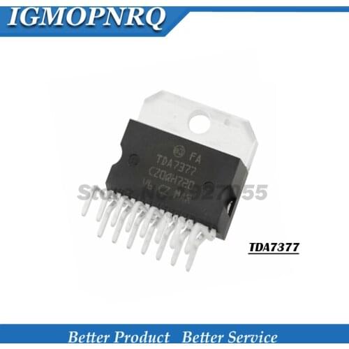 1PCS TDA7377 ZIP-15 2*30W DUAL/QUAD AMPLIFIER FOR CAR RADIO A7377 NEW