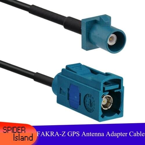 FAKRA-Z Male to Female Connector Cable GPS Antenna Adapter Cable Radio Extension Cable Universal Z Type