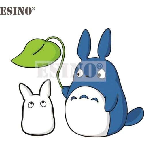 Car-Styling Cartoon Lovely Cat Totoro Car Stickers Motorcycle Decals for Toyota Ford Focus 2 Chevrolet VW Opel Tesla Honda Lada
