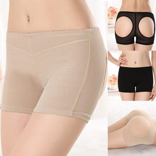 Seamless Women Body Shaper Butt Lifter Trainer Lift Butt Hip Enhancer Panties Hollow Out Unpadded Summer Female Shapewear