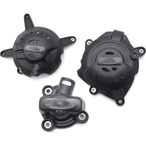 Black Motorcycle Accessories Moto Engine Cover Engine Saver Stator Case Guard Cover Slider Protector For Yamaha R3 2015 2016