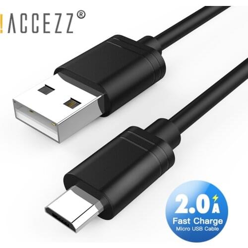 !ACCEZZ Micro USB Charging Sync Data Cable For Samsung S6 S7 Xiaomi 4 LG Charge Cables For Redmi LG Huawei Charger Cord 0.25M2M