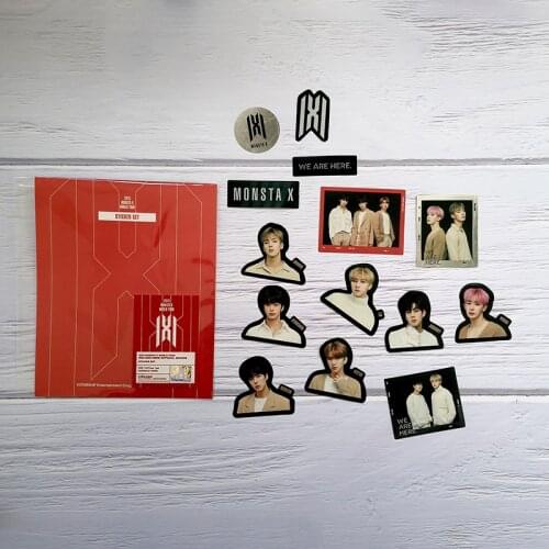 KPOP Monsta x Stickers Shownu Fans Collection