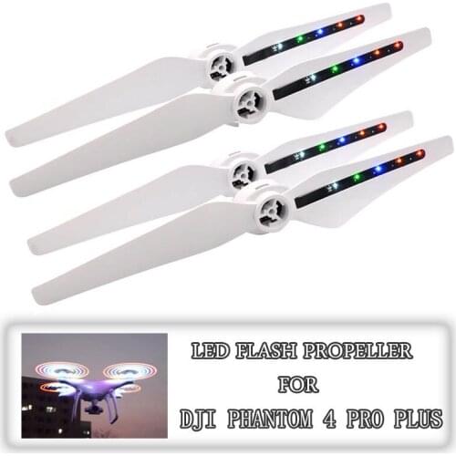 DJI Phantom 4 pro plus drone quadcopter with camera chargable LED flash Propellers blades cw ccw 9450S Propeller 4pcs