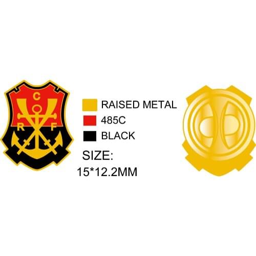 Metal Medal Badge without butterfly clutch