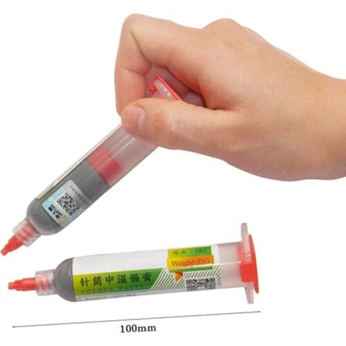 2021 New Solder Paste 100（Pa·S）20-38（um）Sn63Pb37 No-Clean Lead-Free Low Temperature Melt