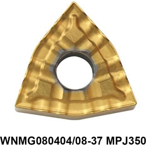 Original WNMG080404-37 MPJ350 WNMG080408-37 MPJ350 WNMG 080404 080408 Carbide Inserts Lathe Tools Turning CNC Cutter