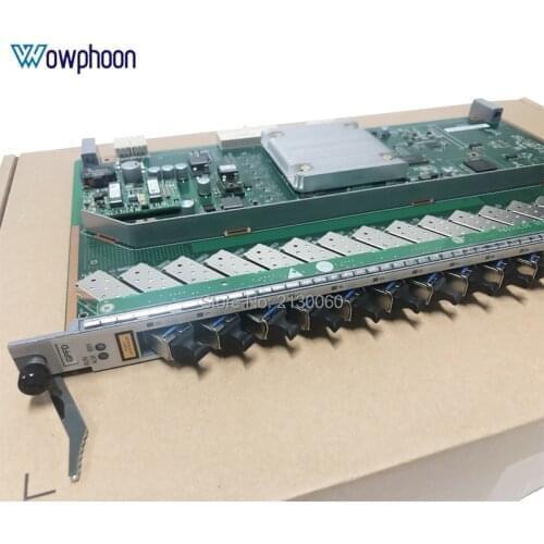 Free shipping huawei gpfd 16 port gpon interface board include gpon class c++ sfp modules for OLT ma5608t ma5683t ma5680t