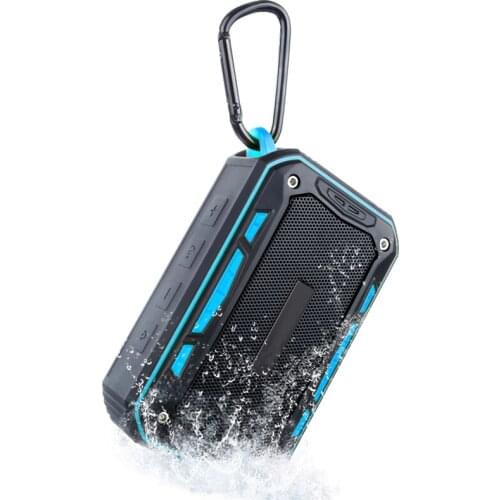 Waterproof Bluetooth Speaker Wireless Stereo Subwoofer Outdoor Bicycle Speakers Portable Handsfree With Carabiner