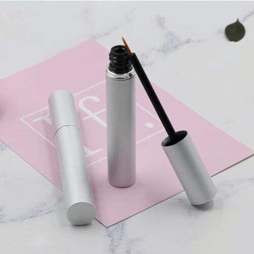 20 x Empty 3ml UV Silver Mascara Tube Eyelash Oil Vial Liquid Bottle Container Liquid Eyeliner Lipstick Batom Make Up Tube