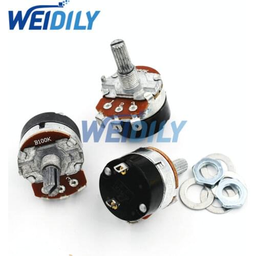 5PCS/LOT WH138-1 B100K Adjustable Resistance Speed Regulator With Switch Potentiometer WH138 100K
