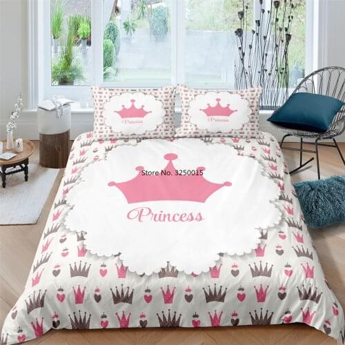 Luxury Bedding Set Printed Quilt Cover Girl Heart In Pinkt Duvet Cover Twin Full Queen King Size Bed Soft Comforter Bedclothes