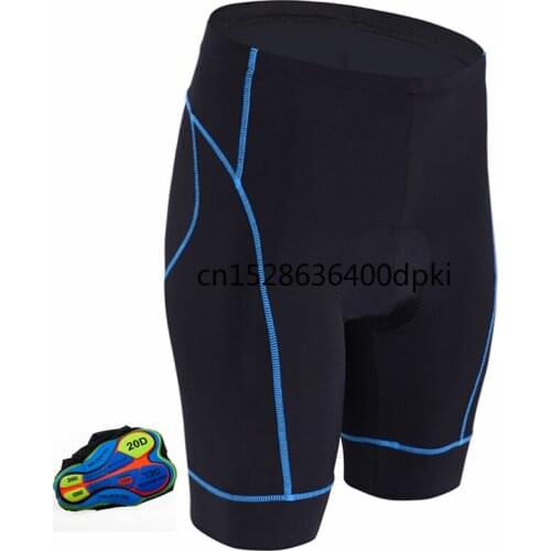 Pro Team 20D Gel Padded Cycling Shorts Men Bicycle short Pants Mtb Bike Trousers Tights Sports Wear Bycicle Clothes