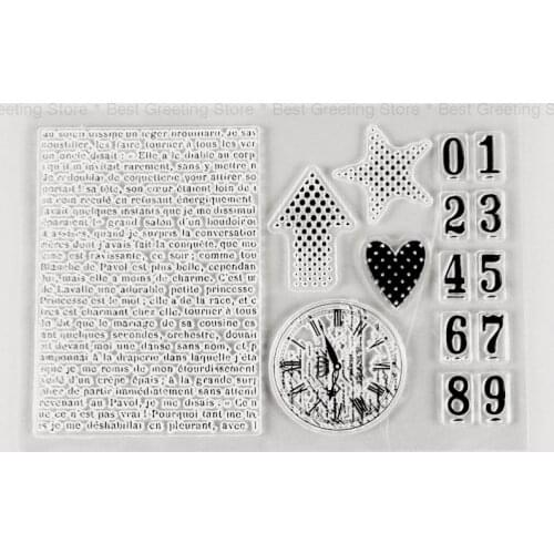 Clear stamps vintage background element stamps for scrapbook,card making craft stamps supplies