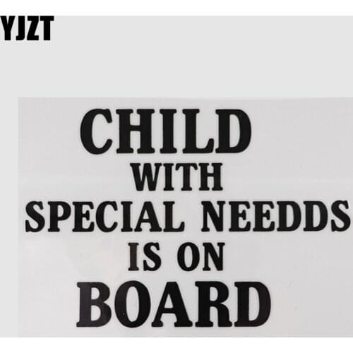 YJZT 15.9CM×10.7CM Amusing Personality Vinyl Car Stickers And Humorous Words Decal 13D-0604