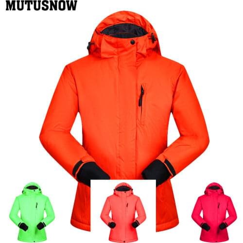 Winter Ski Jacket Women 2018 High Quality Windproof Waterproof Warmth Coat Snow Skiing Camping Winter Snowboard Jacket Brands