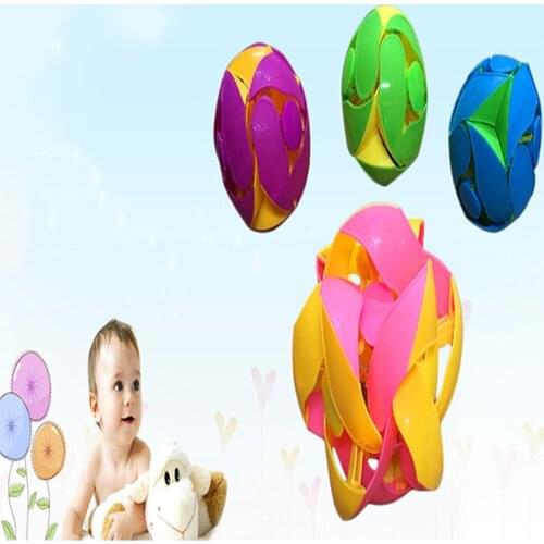 1Pcs Color Changing Ball Toy Simple Hand Throwing Sensory Decompression Accessory for Kids / Adults Random Color