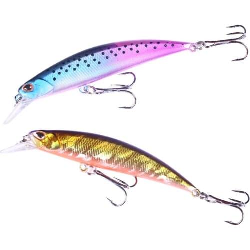 1PCS 9cm 13G Fishing Hard Bait Minnow 3D eyes Crankbait Crazy Wobblers Artificial Bionic Crank Lures