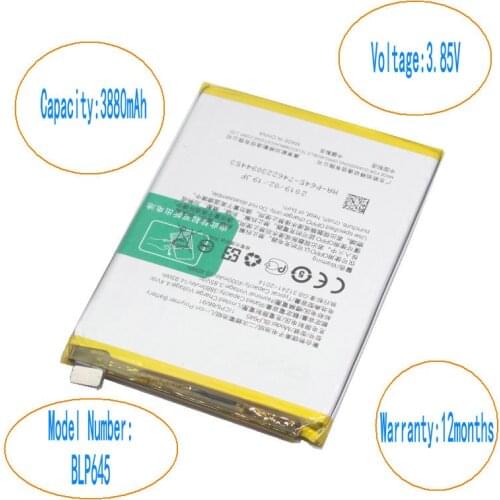 ISkyamS 10pcs/lot 3880mAh BLP645 Replacement Mobile Phone Battery For OPPO R11S Plus