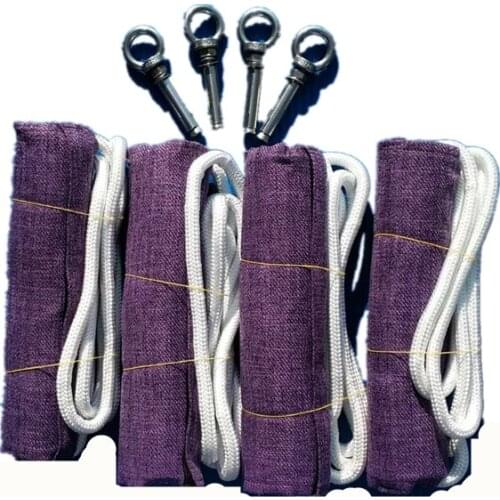 Anti-Gravity Iyengar Yoga Wall Rope Full Set Yoga Auxiliary Wall Rope Yoga Lanyard Hanging Belt Yoga Rope Sling With Aerial Yoga