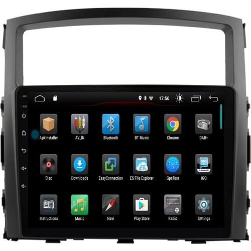 9"2.5D Car DVD Multimedia player For Mitsubishi PAJERO 2006 -2012 2din Android 10 Radio Tape Recorder Navigation GPS