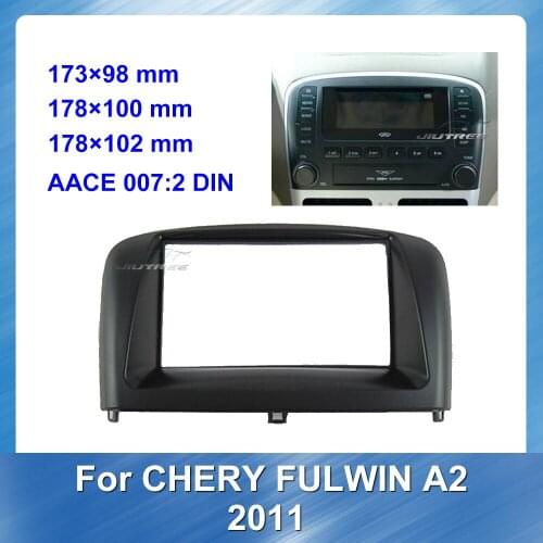 Car Radio Audio Panel Navigation Frame Dash Kit For Chery Fulwin A2 2011 Stereo Panel Dash Mount Trim Installation Kit Frame