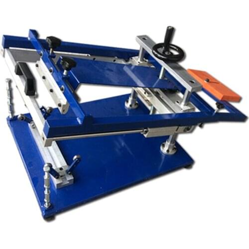 Cheap single color logo printing machine penholder/ pen screen printer machine/pen case silkscreen printer