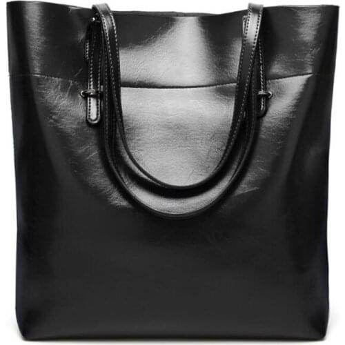 Designer PU Leather Shoulder Bags For Women 2020 Shopper Bags High Capacity Handbags Luxury Hand Bag Female Large Shoulder Bag