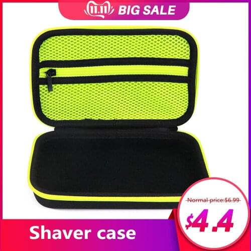 Electric Shaver for man Shaver Carrying Case Shockproof EVA Shaver Razor Holder Storage Bag For Philips One Blade Shaver case