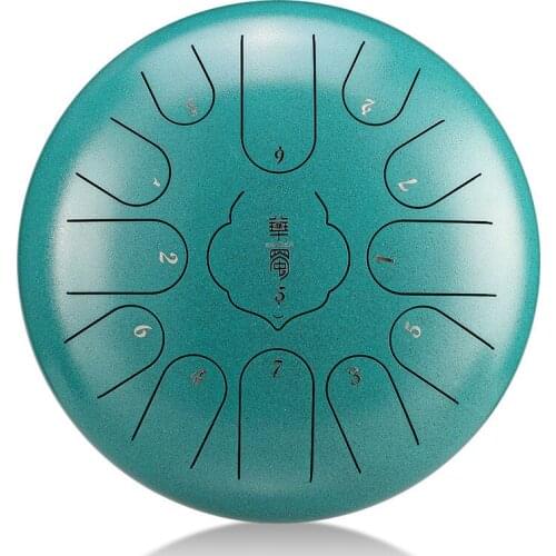Ethereal Drum Organ Lotus Color Air Force Drum Corps Musical Instrument Professional Hand Plate Steel Tongue Drum Lu Ru 13 Tone