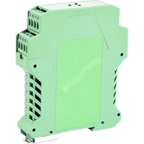 1KV Isolated PT100 to 4-20mA Converter RTD PT100 Transmitter 2-channel 4-20mA Output 24VDC Power Supply DIN Rail PT100 Converter