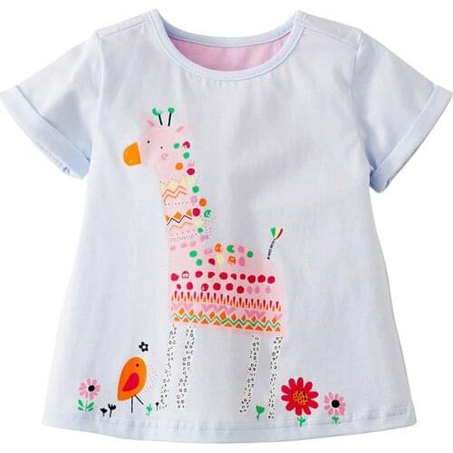 Little maven Summer T-shirts For Girls