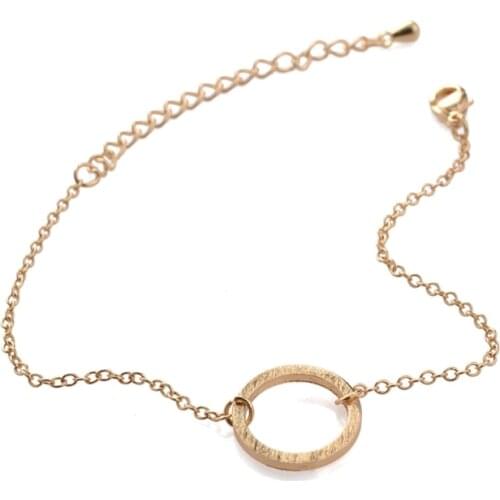 Shuangshuo Circle Bracelet Men Round Bracelets Bangles Geometric Charm Bracelet Fashion Jewelry pulseras pulsera hombre SL007