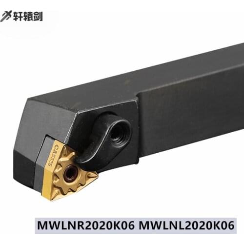 MWLNR 2020K06 2020K08 MWLNL2020K06 Rotary Lathe Tool Holder For WNMG Inserts