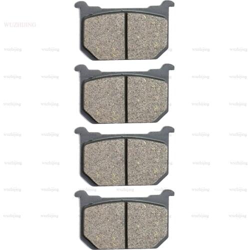 Brake Shoe Pads set fit KAWASAKI KZ 700 A1 (84) Front Rear