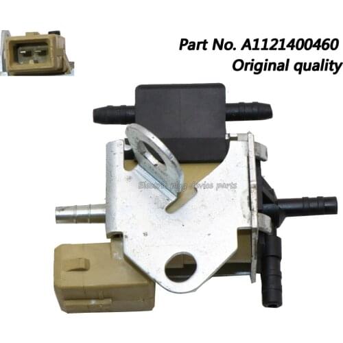 Genuine A1121400460 Control Solenoid Valve for Mercedes-Benz S202 C215 C209 A209 S210 E430 CLS500 Pierburg 1121400460