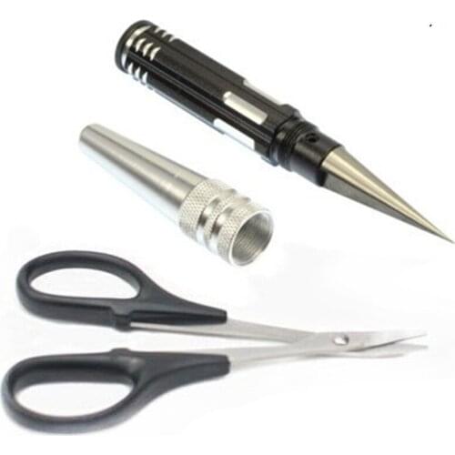 Hole Opener Reamer Drill 0-14mm Puncher Car Shell Scissors Metal Steel Set for RC Car Ship Aircraft Model DIY Tools