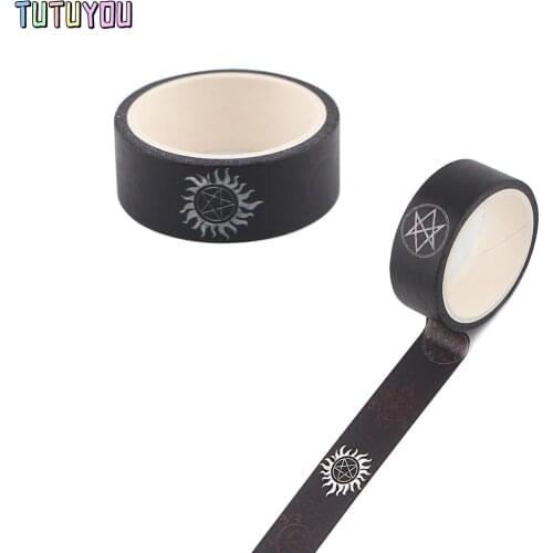 PC2495 1pcs TV Show Supernatural Decorative Paper Washi Tape DIY Scrapbooking Tapes School Office Supply