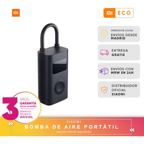 Xiaomi Mi Portable Electric Air, bomba de aire, compresor de aire, pantalla LED con indicador de presión, carga de aire rápida