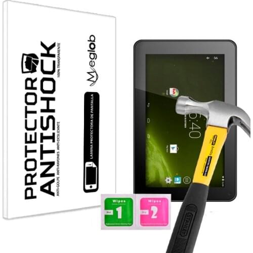 Screen protector Anti-Shock Anti-scratch Anti-Shatter compatible with Tablet Logicom L-Ement Tab 741