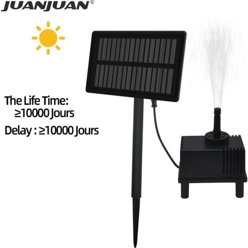 Solar Fountain Power Water Pump Garden Pool Pond Outdoor Solar Panel Fountain Floating Garden Decoration Waterfall 40% off
