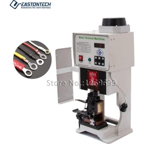 EW-09B crimping machine with horizontal XH2.54mm or vertical or loose piece feeding applicator