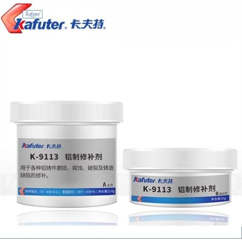 Kafuter K-9113 aluminum repair agent aluminum alloy casting wear corrosion cracking and defect repair