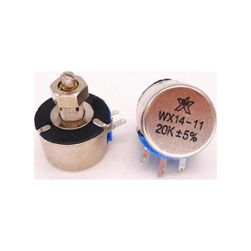 WX14-11 3W potentiometer 470R 1K 2K2 4K7 10K 20K