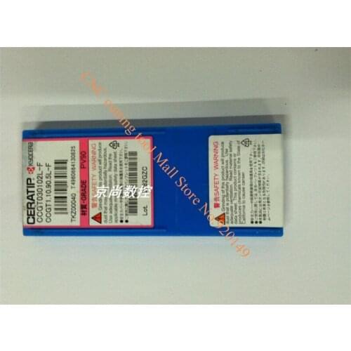 10PCS carbide inserts tools CCGT030102L-F PV90 09T302EL U PR930 09T304EL U TN60 030102L F TN60 free shipping